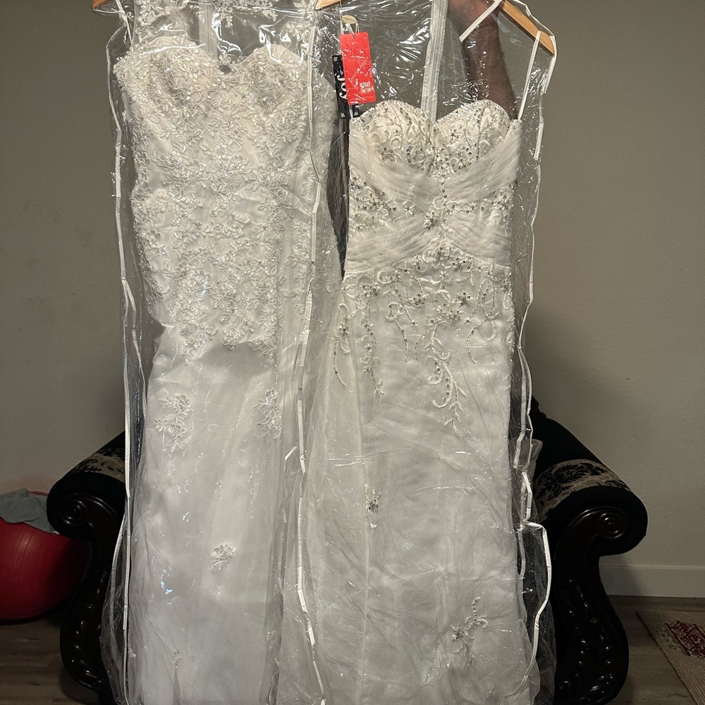 T Party Fashion White Sleeveless Sweetheart Wedding Gown